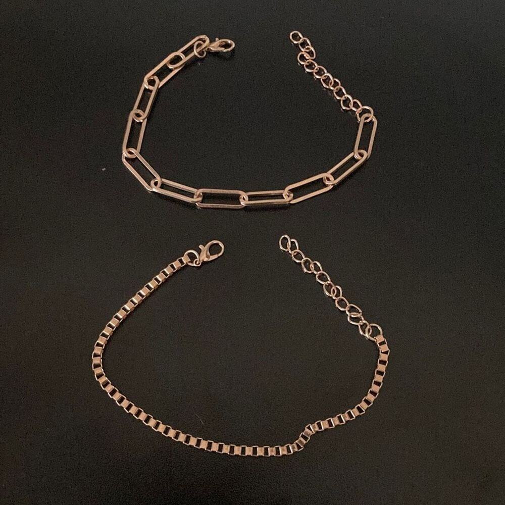 bracelet gift gold tone chain